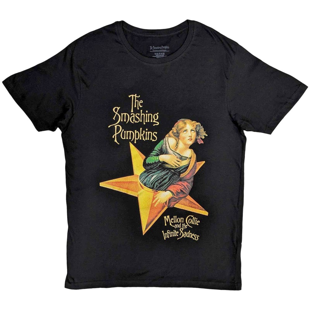 Smashing Pumpkins - Mellon Collie Heren Tshirt - Zwart